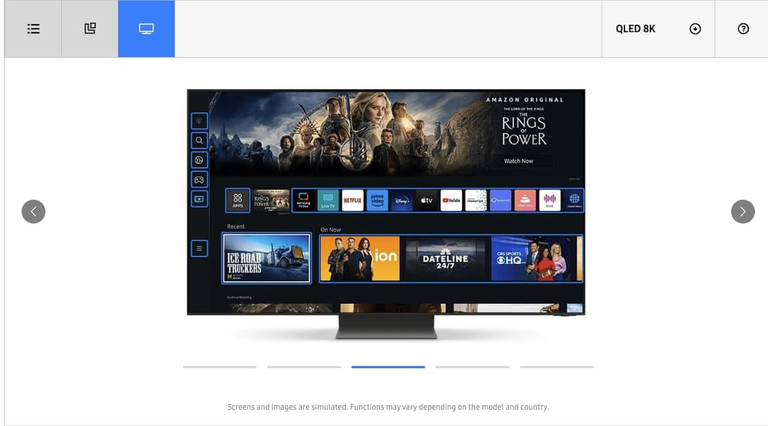 Samsung Devices Simulators